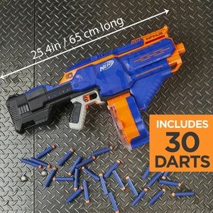 Nerf N-strike Elite Infinus with Speed-Load Tech, 30 Nerf Darts